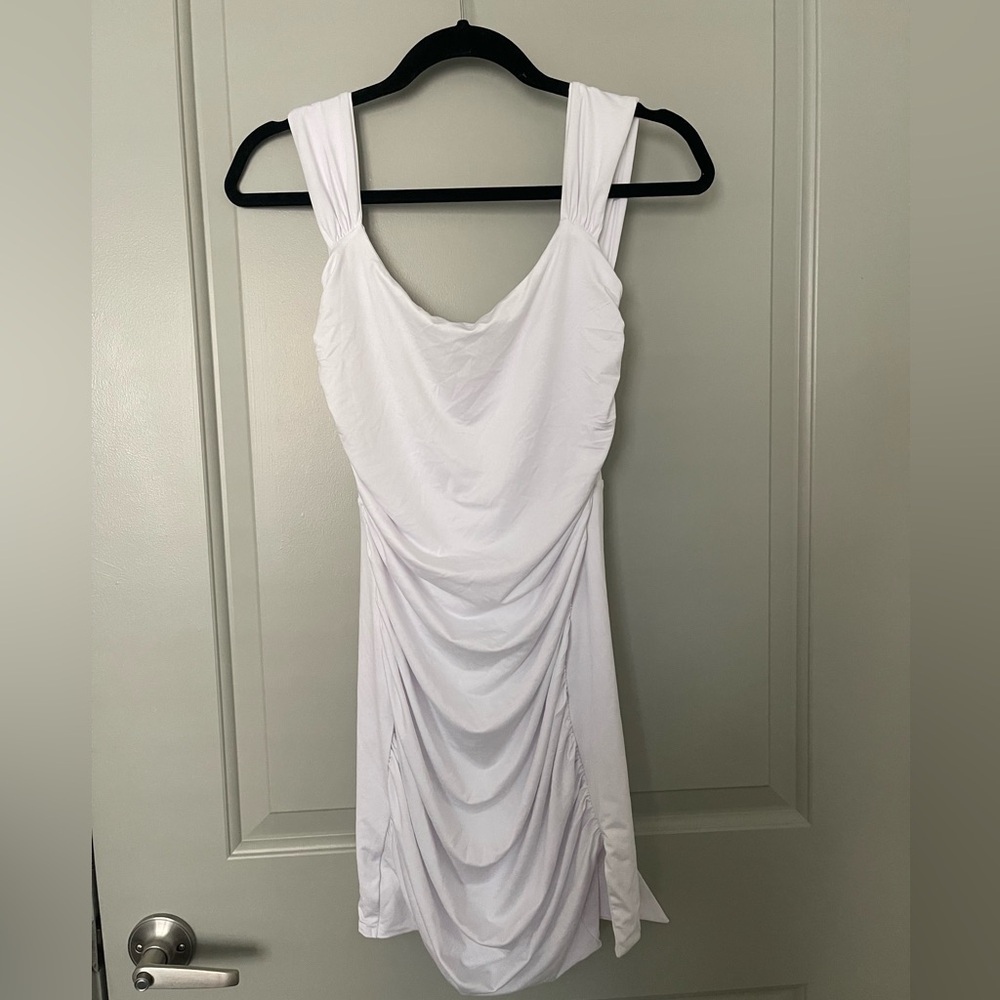 Open Back Mini Dress